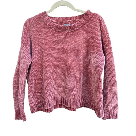 AERIE CHENILLE BOXY SWEATER - Picture 1 of 3